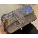 Replica Chanel Python Classic Flap Medium Bag A1112 33 CE03292
