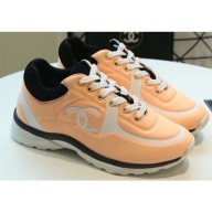 Chanel Lycra Sneakers G34765 Nude Pink 2019 CE01160