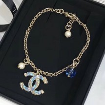 Chanel Gradual CC Bracelet Blue 2019 Collection CE03231