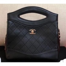 Chanel Mini Chanel 31 Shopping Clutch Bag Black 2019 CE01087