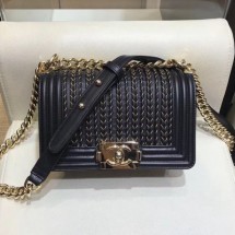 Chanel Small Boy Chanel Handbag A67085 Black 2019 Collection CE03576