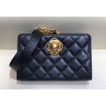 Chanel Small Evening Clutch Bag AS0178 Black 2019 CE03022