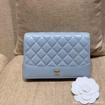 Chanel Wallet on Chain A88615 Blue Collection CE03636