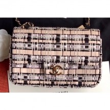 Chanel Woven Tweed Small Classic Flap Bag 2020 CE02961