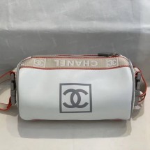 Copy AAA Chanel Vintage Small Roller Shoulder Bag AS6688 White 2019 Collection CE02268
