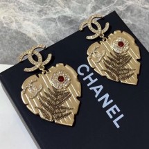 High Quality Imitation Chanel Pearl Heart Pendant Earrings AB2632 2019 Collection CE03994