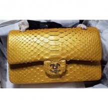 Imitation Chanel Python Classic Flap Medium Bag A1112 04 CE04080