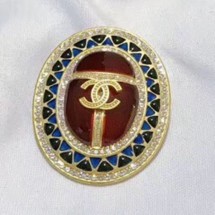 Imitation Top Chanel Stones Beetle Brooch AB1970 2019 Collection CE02805