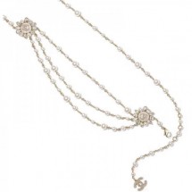 Knockoff Chanel Pearl Crystal Chain Belt AB1830 2019 Collection CE03997