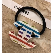 Knockoff Chanel Stripe CC Hair Accessory White/Blue/Red/Green 2018 CE04087