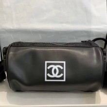 AAAAA Chanel Vintage Large Roller Shoulder Bag AS6689 Black 2019 Collection CE03480