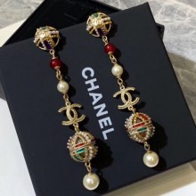 Chanel Ball Long Earrings AB2514 2019 Collection CE02111