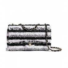 Chanel Flap Bag AS0160 White CE02081