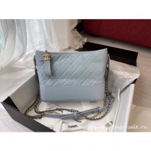 Chanel gabrielle hobo bag A93824 light blue CE01238
