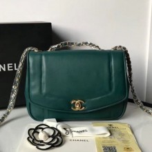 Chanel Lambskin Medium Flap Bag AS1178 Green 2019 Collection CE00960
