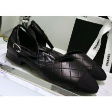 Chanel Mary Janes G36048 Lambskin Black 2020 CE03458