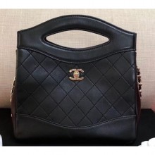 Chanel Mini Chanel 31 Shopping Clutch Bag Black 2019 CE01087