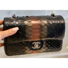 Chanel Python Classic Flap Small Bag A1116 04 CE04147