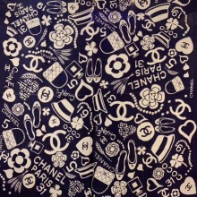 Chanel Square silk Scarf 90x90cm 03 2019 CE01617