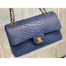 Cheap Chanel Python Classic Flap Medium Bag A1112 41 CE01428