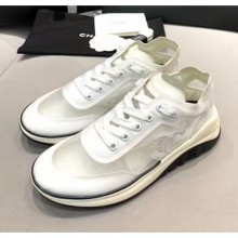 Cheap Copy Chanel Classic Mesh Sneaker White 2020 Collection CE03097