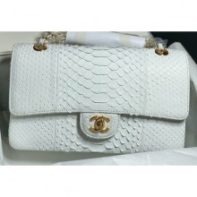 High Imitation Chanel Python Classic Flap Medium Bag A1112 55 CE01093