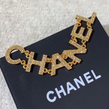 Imitation AAA Chanel Crystal Logo Brooch 61 2020 Collection CE01468