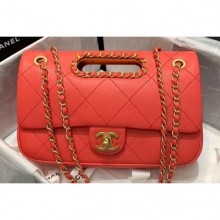 Imitation Chanel Chain Small Flap Bag AS1466 Red 2020 CE01795