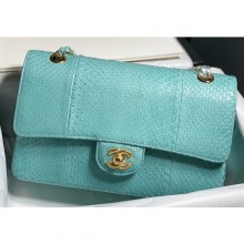Imitation Chanel Python Classic Flap Medium Bag A1112 56 CE00875