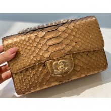 Imitation Chanel Python Classic Flap Small Bag A1116 01 CE02207