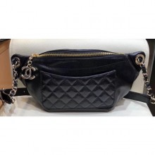 Knockoff Chanel Waist Bag A57832 Black CE01899