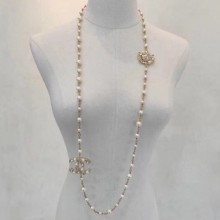 Replica Chanel Pearl Long Necklace AB2685 2019 Collection CE03511