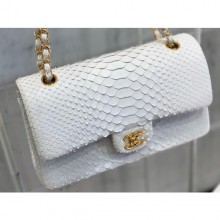 Replica Chanel Python Classic Flap Medium Bag A1112 11 CE00943