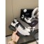 AAA 1:1 Chanel Suede Calfskin, Velvet & Grosgrain Gray/light blue G36299 Sneakers 10mm 2020 Collection 01 CE03242