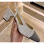 AAA Chanel Heel 6.5cm Slingbacks G31318 Tweed 05 2020 CE01891