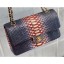 AAA Chanel Python Classic Flap Medium Bag A1112 03 CE02521