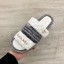 AAA Replica Chanel Cord Mules Slipper Sandals G34603 White 2019 CE00880