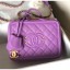 AAA Replica Chanel Grained Calfskin Medium Vanity Case Bag A93343 Purple 2019 Collection CE03797