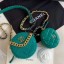 AAAAA Chanel 19 Tweed Clutch with Chain & Coin Purse AP0986 Green 2019 Collection CE03090