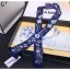 AAAAA Chanel Silk Twill Slim Bandeau Scarf 10x120cm AA0349 Blue 2019 Scarf CE00563