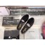 Best Chanel CC Logo Laminated Crinkled Leather Espadrilles G29762 Black 2019 CE01337