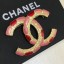 Best Chanel Resin CC Brooch AB2915 Pink/Red 2019 Collection CE01670