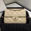 Best Imitation Chanel Quilted Pearl Lambskin Flap Bag AS1202 Apricot 2019 Collection CE01216
