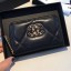 Chanel 19 Goatskin Zipped Coin Purse AP0949 Black 2019 Collection CE02917