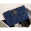 Chanel 19 Small Pouch Bag AP1059 Denim 2020 CE00529
