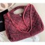 Chanel 31 Denim Large Shopping Bag AS1408 Fuchsia 2020 CE01689