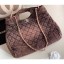 Chanel 31 Denim Large Shopping Bag AS1408 Nude 2020 CE02933