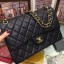 Chanel A58600 Caviar Leather Classic Jumbo Flap Bag Black 2019 TOP Collection CE01494