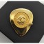 Chanel Brass Heart Brooch 33 2020 Collection CE01829