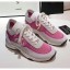 Chanel Calfskin Fabric & Suede Sneaker G36258 White/Pink 2020 Collection CE01541